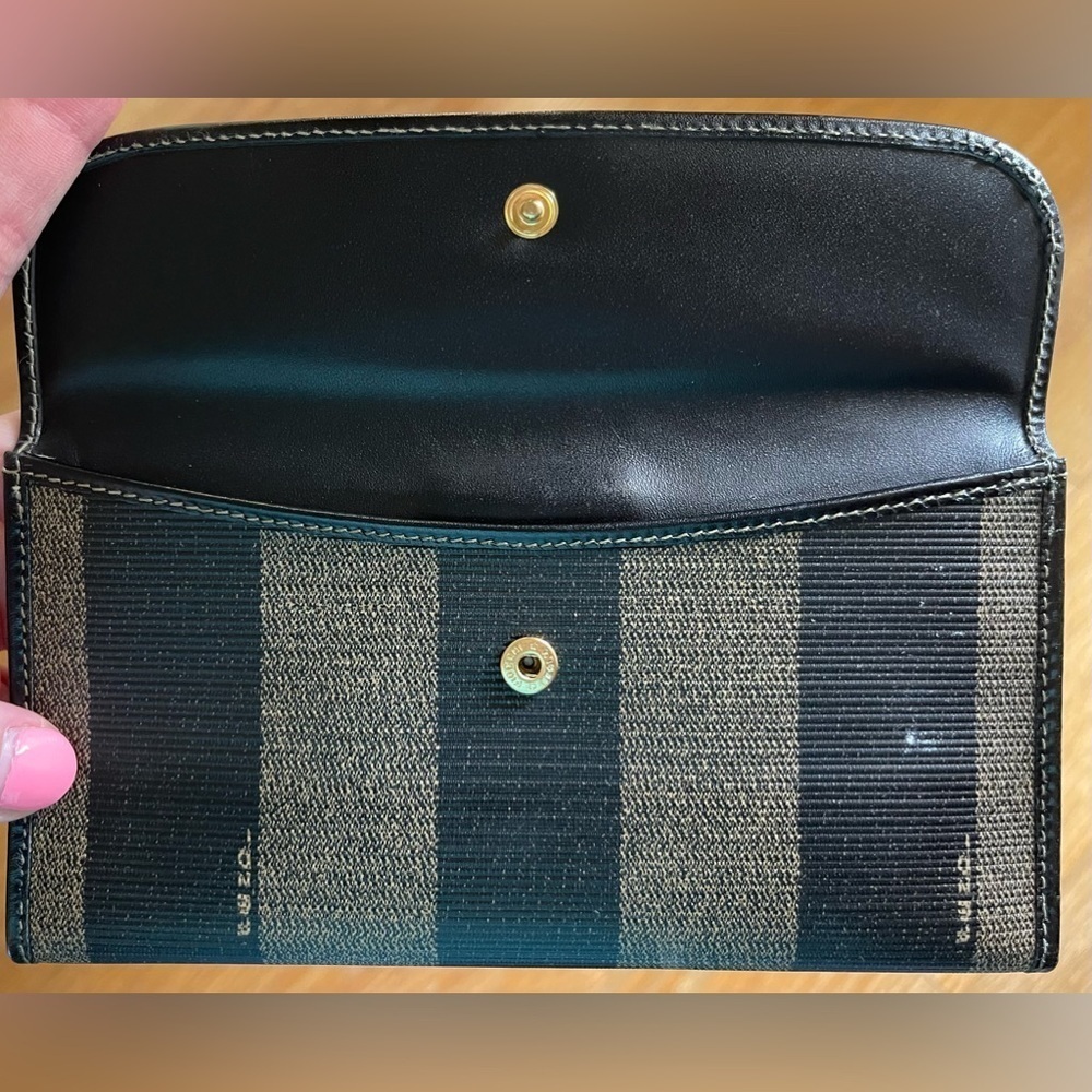 Fendi pequin striped wallet - Picture 4 of 12